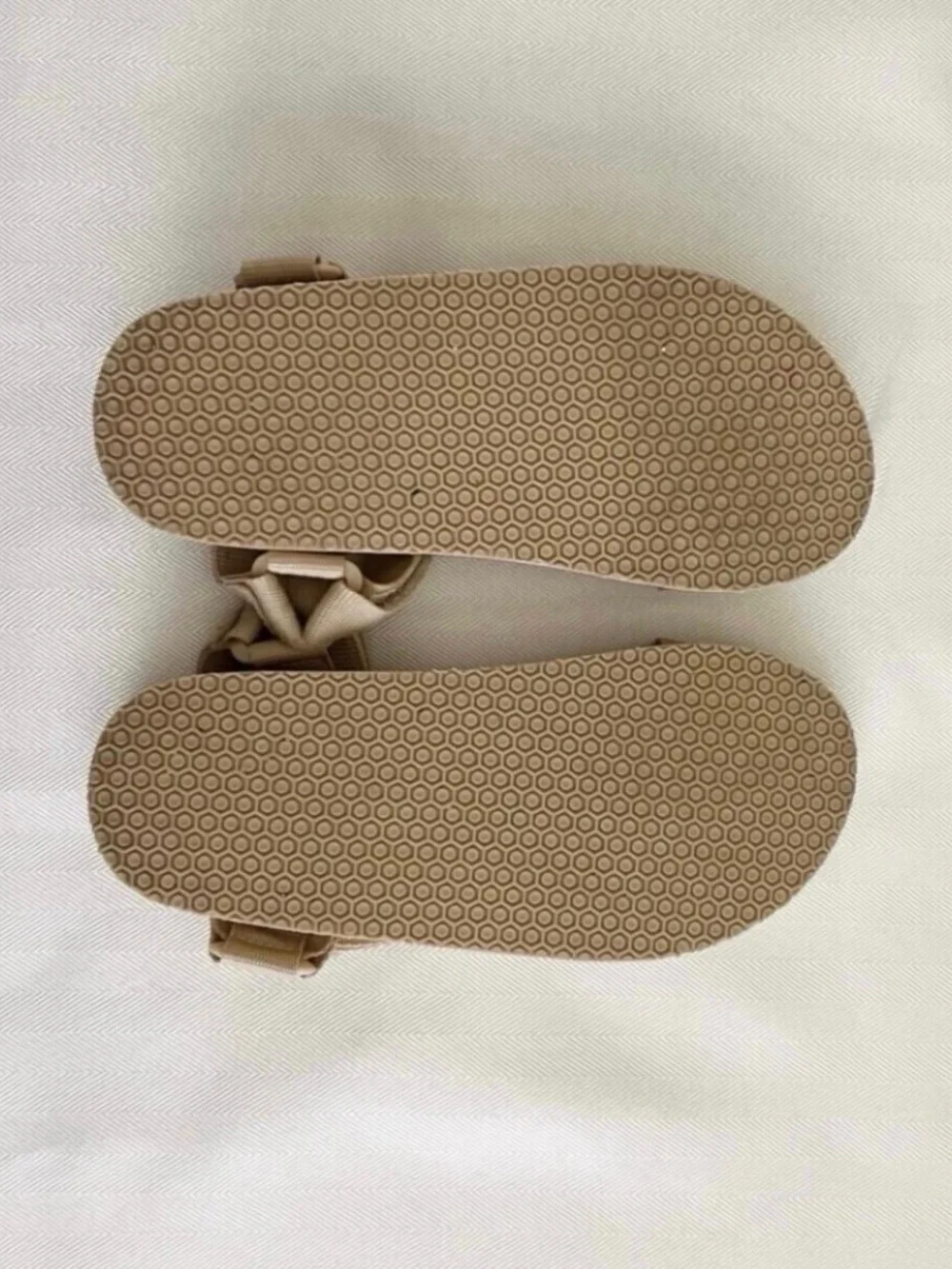 Zara Beige Adjustable Strap Sandals for Boys